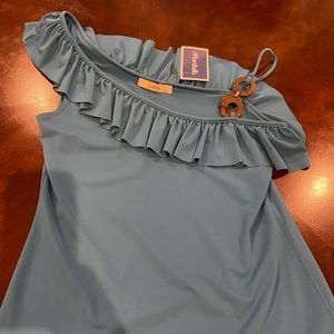 New, blue blouse. In great condition!